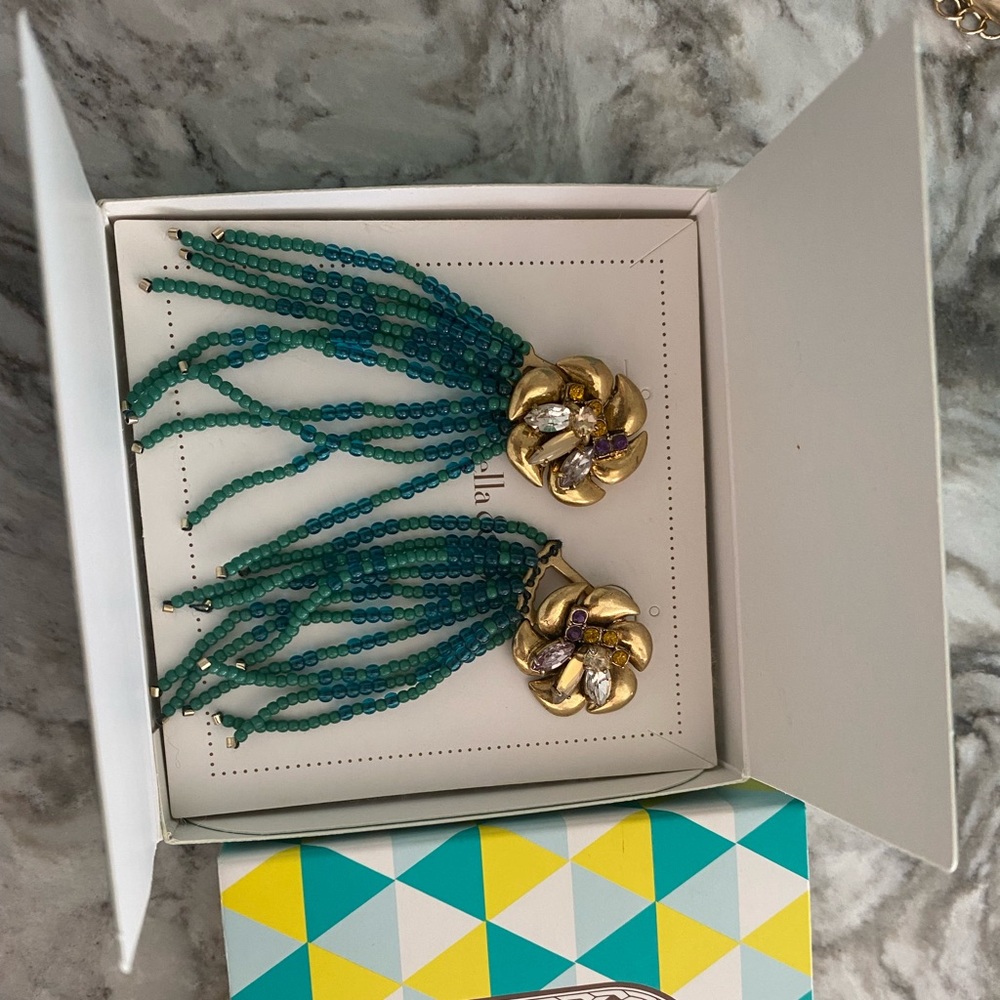 Bracelet and earrings